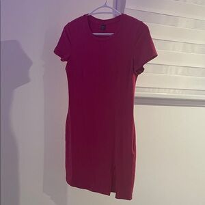 Elegant Red Women's Dress